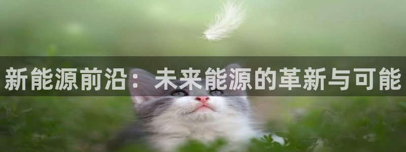 新宝娱乐gg：新能源前沿：未来能源的革新