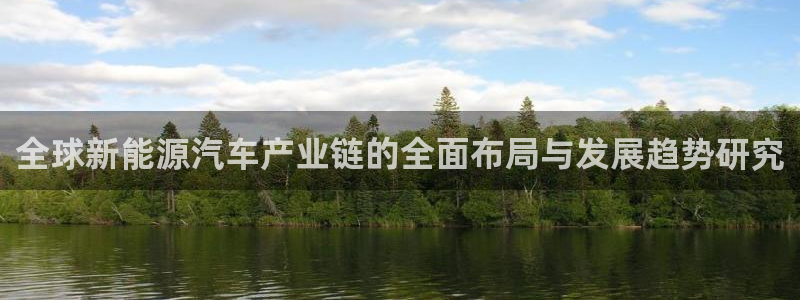 新宝gg平台开户:全球新能源汽车产业链的全面布局与发展趋势研