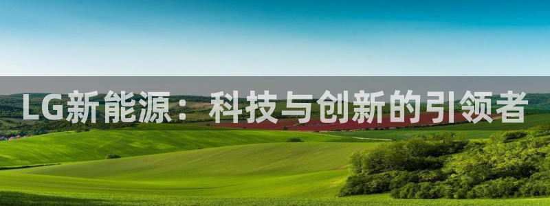 新宝gg专线:LG新能源:科技与创新的引领者